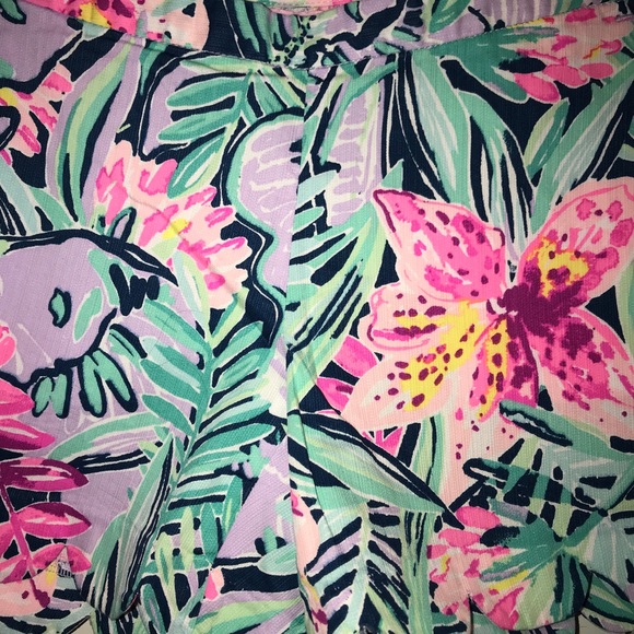 Lilly Pulitzer MAGNOLIA SCALLOP HEM SHORT-0 - Picture 4 of 8